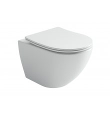 Унитаз подвесной Ceramicanova Metropol CN4002T безободковый