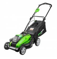 Газонокосилка аккумуляторная Greenworks G40LM45K4 (АКБ 4 А.ч; ЗУ)