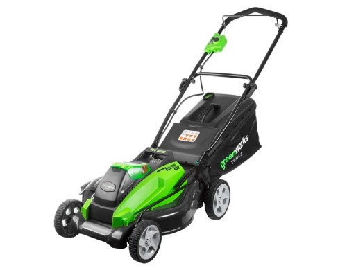Газонокосилка аккумуляторная Greenworks G40LM45K4 (АКБ 4 А.ч; ЗУ)