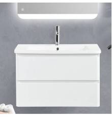 Тумба с раковиной BelBagno Albano-Cer 105 подвесная, bianco lucido
