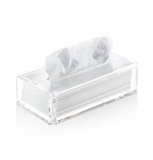 Decor Walther Sky KB Диспенсер для салфеток 14x24x7.5см, акрил, настольный, цвет: прозрачный. 0981700