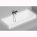 Salini Orlanda Axis KIT Встраиваемая ванна на ножках 180х80х60cм., UpDown, сифон, интегрированный слив-перелив, материал: S-Sense, цвет: белый глянцевый. 103312G