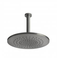 Gessi Shower316 Душевая головка шарнирная для потолочного крепления на 1/2rdquo; с защитой от известкового налёта, высота 243мм, цвет: шлифованная сталь. 54152#239