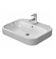 DURAVIT Happy D.2 Раковина 60х47.5 см, 1 отв., со слив-переливом, цвет: белый. 2316600000