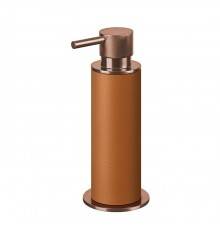 ADJ Диспенсер для жидкого мыла, D7xH19см., цвет: copper/коньяк. 4980.copper/09