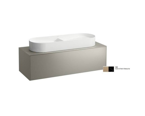 Laufen Sonar Тубма под раковину, 117.5х45.5х34см., 1 ящик, с отверстием в центре, совместим с раковинами-чашами 812348, 812349, цвет: золото/черный мрамор. 4.0547.1.034.140.1 Laufen Sonar Тубма под раковину, 117.5х45.5х34см., 1 ящик, с отверстием в центре, совместим с раковинами-чашами 812348, 812349, цвет: золото/черный мрамор. 4.0547.1.034.140.1