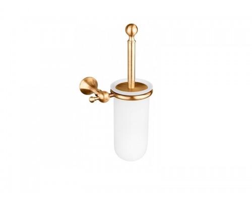 RE 223.92 OLD BRASS Ершик настенный, колба-стекло, бронза RE22392