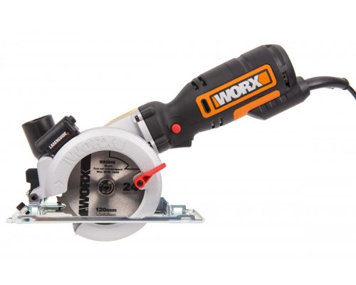 Дисковая пила WORX WX437, 800Вт, 120 мм, кейс