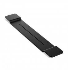 Decor Walther Black Stone WAN Полка для ванны 95x30 см, цвет: черный матовый. 0973160