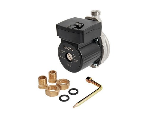 Насос повысительный Hoobs SB 15-90N 160мм 120Вт 1х220В 50Гц (корпус нерж.сталь). 08203H Насос повысительный Hoobs SB 15-90N 160мм 120Вт 1х220В 50Гц (корпус нерж.сталь). 08203H