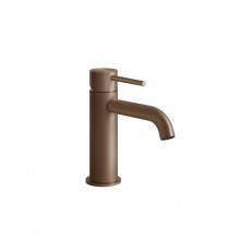 Gessi 316 Смеситель для раковины, на 1 отв., излив 12.3см, цвет: brushed copper pvd. 54002#708