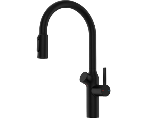 Смеситель для кухни Oulin OL-8018 Black