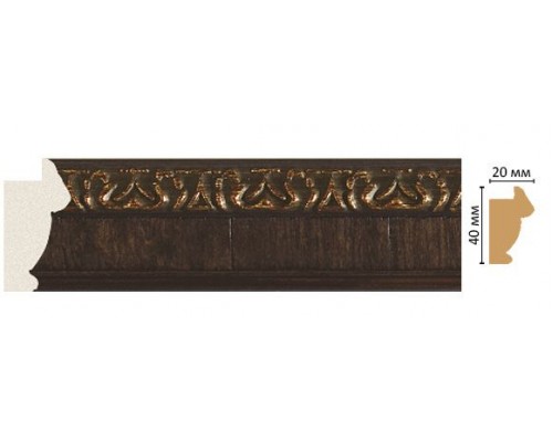 Багет DECOMASTER 807-1 (40*20*2900мм) Багет DECOMASTER 807-1 (40*20*2900мм)