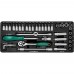 Набор головок торцевых 1/4"DR, 4-13 мм, 41 предмет S04H2141S Jonnesway