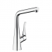 Hansgrohe Metris Смеситель для кухни на 1 отв, поворотный и выдвижной излив, цвет: хром. 14821000