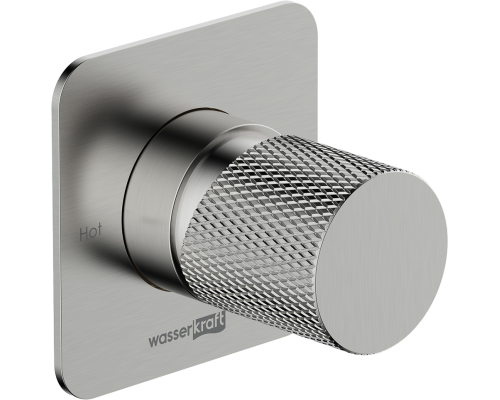 Смеситель для душа Wasserkraft Tauber 6451 С ВНУТРЕННЕЙ ЧАСТЬЮ, никель