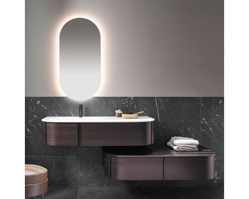 Burgbad Lavo 2.0 Зеркало 50х100х4.2см, LED подсветка по периметру, 4250К, с выключателем. SIJH050 Burgbad Lavo 2.0 Зеркало 50х100х4.2см, LED подсветка по периметру, 4250К, с выключателем. SIJH050