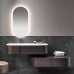 Burgbad Lavo 2.0 Зеркало 50х100х4.2см, LED подсветка по периметру, 4250К, с выключателем. SIJH050