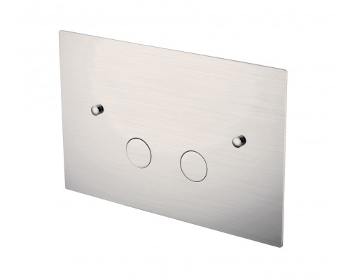 Кнопка смыва Boheme 647-NB ультраплоская, nickel brush