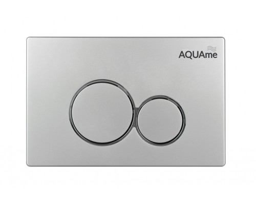 AQM4101S Панель смыва AQUAme, пластик, сатиновый AQM4101S