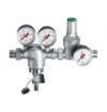 Фильтры механической очистки GRUPPO PREMONTATO INGRESSO IMPIANTO CON MANOMETRI MIS 1 1/4 FA 3965 114