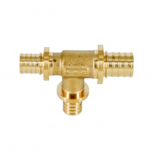 Тройник редукционный Ø20-16-16 ELSEN, латунь, CN