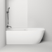 Salini Sofia Corner Left Ванна угловая 170х85х59см., Sx, с дон кл UpDown, сифон, слив-пер, материал: S-Sense , цвет: белый глянцевый. 102515G