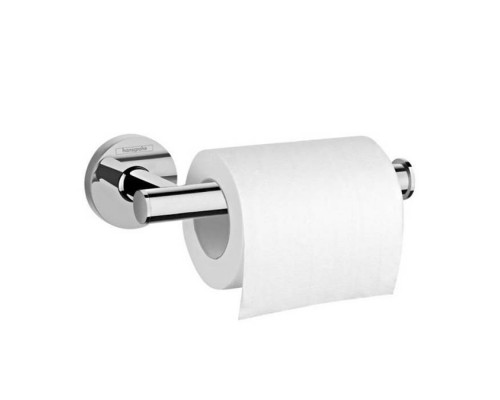 Hansgrohe Logis Universal Держатель рулона туалетной бумаги без крышки, подвесной, цвет: хром. 41726000 Hansgrohe Logis Universal Держатель рулона туалетной бумаги без крышки, подвесной, цвет: хром. 41726000