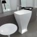 Artceram JAZZ Livingtec Раковина напольная с сифоном, 60х48х85см, цвет: белый глянцевый . JZL006 01 00/ JZ13bi*1