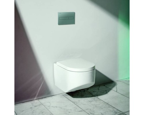 Laufen Sonar Унитаз подвесной 53х37х34см, безободковый, цвет: белый. 8.2034.1.000.000.1