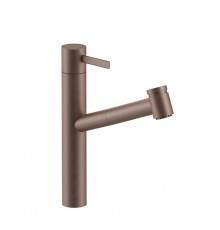 Fantini AF/21 Смеситель для раковины, 1 отв., излив: 213 мм, цвет: Matt Copper PVD. 27 P9 A754F