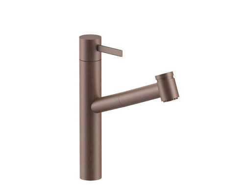 Fantini AF/21 Смеситель для раковины, 1 отв., излив: 213 мм, цвет: Matt Copper PVD. 27 P9 A754F