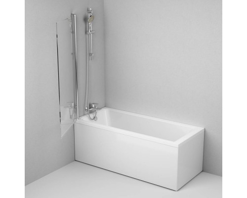 W90BS-D080-140CT Душевая шторка на ванну 80х140 см, поворотная W90BS-D080-140CT Душевая шторка на ванну 80х140 см, поворотная