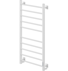 Полотенцесушитель электрический Ника Step 3 100/50, матовый белый RAL9016