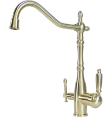 Смеситель для кухни Seaman Barcelone SSL-5387 light gold