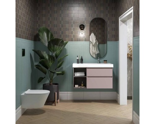 Kerama Marazzi Cubo Раковина 90х48.5х18см., подвесная, мебельная, правая, 1 отв., с переливом, цвет: белый глянцевый. CU.wb.90Rh Kerama Marazzi Cubo Раковина 90х48.5х18см., подвесная, мебельная, правая, 1 отв., с переливом, цвет: белый глянцевый. CU.wb.90Rh