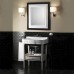 DevonDevon Bogart Консоль 70х54см, с раковиной на 3 отверстия, напольная, цвет: pure white. IBLG3FBOG, EFBOGARTPW