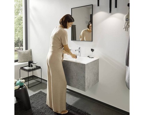 Hansgrohe Finoris Смеситель для раковины, 1 отв., с донным клапаном Push-Open, цвет: хром. 76023000 Hansgrohe Finoris Смеситель для раковины, 1 отв., с донным клапаном Push-Open, цвет: хром. 76023000