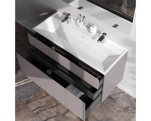 M50AFHX1203EGM База под раковину подвесная 120 см, 3 ящика, элегантный серый