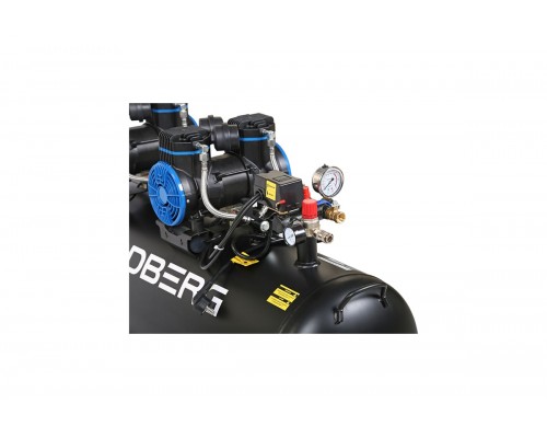 Компрессор безмасляный 220 В, ресивер 135 л, 500 л/мин NORDBERG NCEO135/500