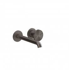 Gessi Origini Смеситель для раковины встраиваемый с изливом, цвет: Black Metal Brushed PVD . 66088#707