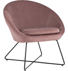 Кресло Stool Group Колумбия пыльно-розовое