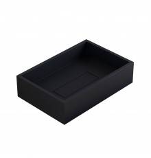 Накладная раковина Uperwood Angkor 291020324, 60х40 см, черная
