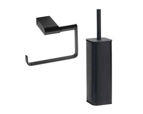 Набор Держатель Bemeta Nero 135012220 + Ершик 135913160 черный матовый