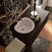Kerasan Retro Раковина 50х41 см, без отв., с переливом, цвет: белый. 103101bi*0