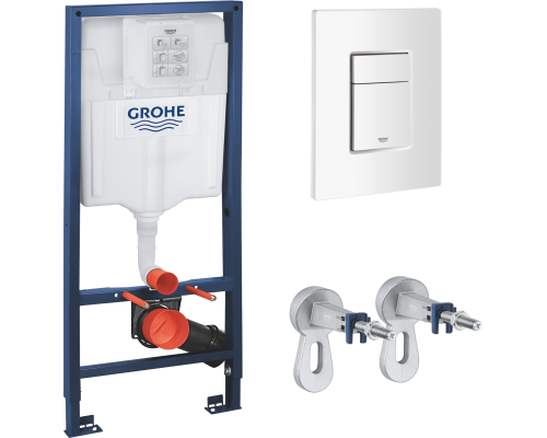 Система инсталляции для унитазов Grohe Rapid SL 38772SH0 3 в 1 с панелью смыва