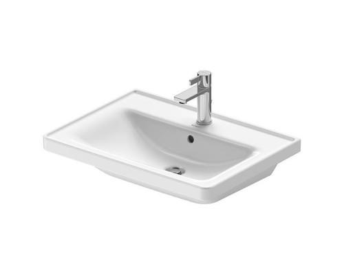 Duravit D-Neo Раковина 65х48см., накладная, с переливом, 1 отв., цвет: белый. 2367650000 Duravit D-Neo Раковина 65х48см., накладная, с переливом, 1 отв., цвет: белый. 2367650000