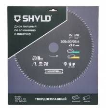 Диск пильный по алюминию и пластику SHYLD твердосплавный 305х30/25,4 мм, 100 зубьев(20690)