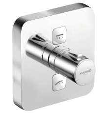 Kludi 38 911 0538 Push Термостат для 2х потребителей (внешняя монтажная часть) 389110538