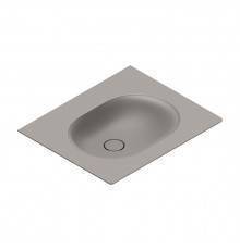 Catalano Sfera Раковина консоль 60x50см, с 1 отв., цвет: Tortora Satinato. 0520611032